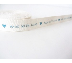 Aufnäher Borte made with ❤ Love